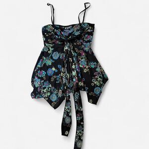 Y2K Whimsygoth Fairy Grunge Mesh Tank Top